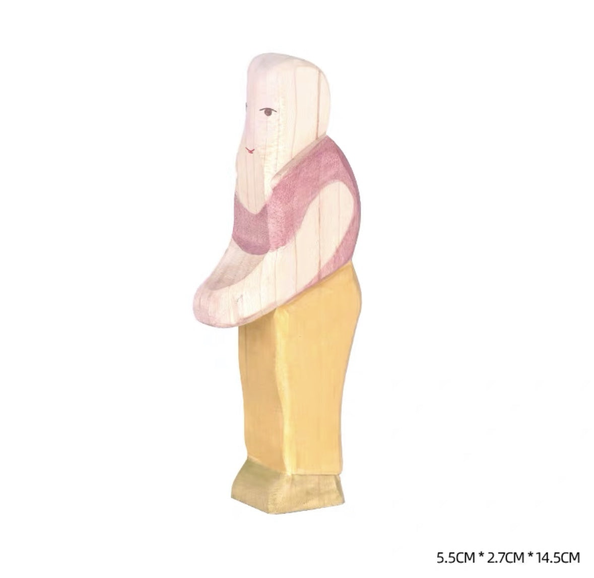 Solid Wood Handmade Wooden Simulation Doll Building Blocks