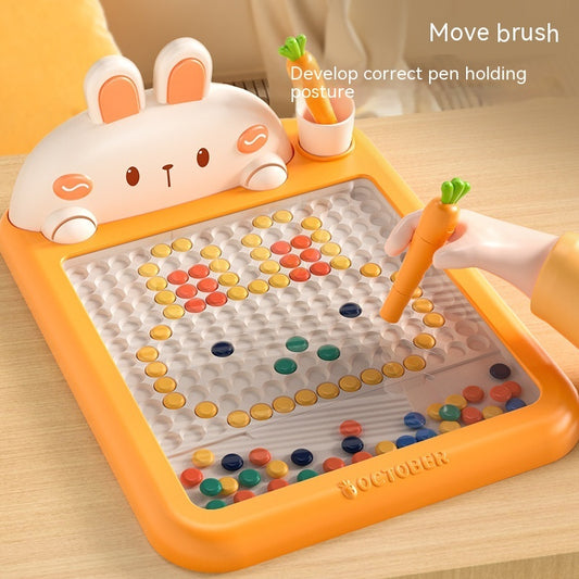 Rabbit Magnetic Drawing Board Puzzle Toys Early Education Children's Toys
