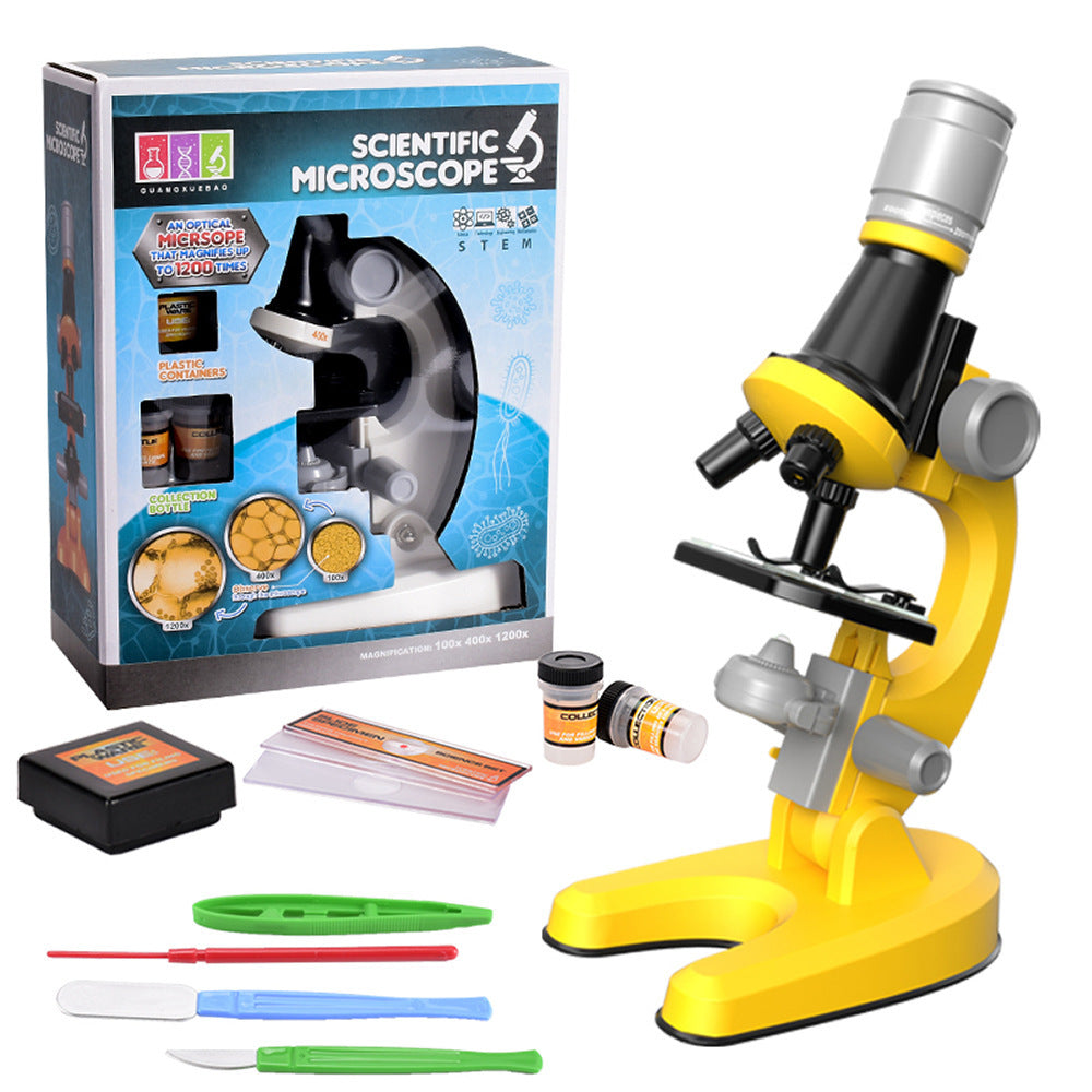 Children's Microscope Scientific Biological Specimen Educational Toys