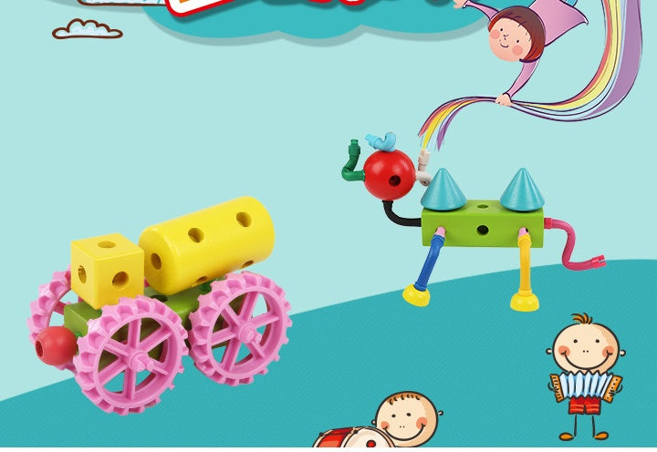 Kindergarten Teaching Toys Environmental Protection Creative Magic Stick Puzzle