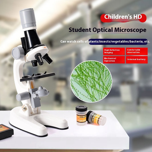 Children's Microscope Scientific Biological Specimen Educational Toys