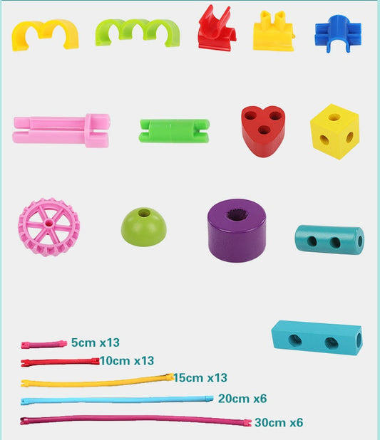 Kindergarten Teaching Toys Environmental Protection Creative Magic Stick Puzzle