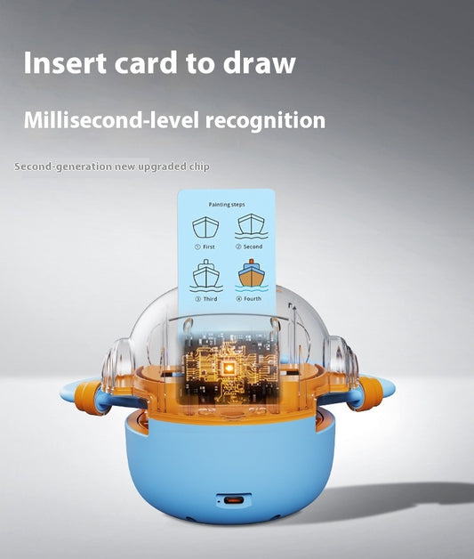 New Children's Educational Toys Automatic Painting Early Education Robot