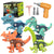Children's DIY Detachable Dinosaur Model Assembled Blocks Screw Tightening Toys
