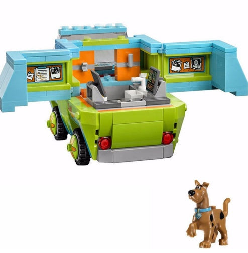 Scooby Doo Series Mystery Machine Children's Assembling Educational Toys