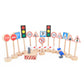 Wooden Street Traffic Signs Toys