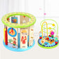 Treasure Box Toys Multifunctional 10-in-one Puzzle Bead Around Wooden Toys