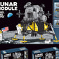 Zhimeng 60003 Creative Series Apollo 11 Lunar Module Model Children's Puzzle Assembled Building Block Toys