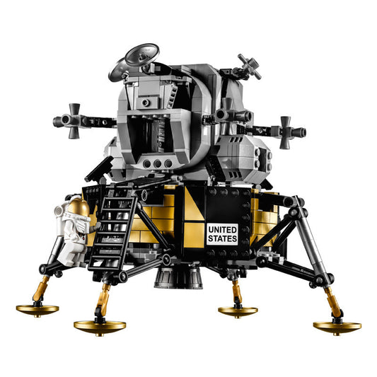 Zhimeng 60003 Creative Series Apollo 11 Lunar Module Model Children's Puzzle Assembled Building Block Toys