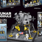 Zhimeng 60003 Creative Series Apollo 11 Lunar Module Model Children's Puzzle Assembled Building Block Toys