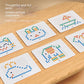 Rabbit Magnetic Drawing Board Puzzle Toys Early Education Children's Toys
