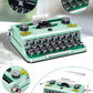 Retro Simulation Typewriter Nostalgic Classic Assembling Toys Building Blocks