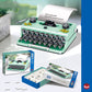 Retro Simulation Typewriter Nostalgic Classic Assembling Toys Building Blocks