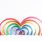 Jigsaw Puzzle Large 12-piece Arch Bridge Rainbow Building Blocks Early Childhood Education Toys