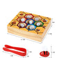 Montessori Educational Industrious Little Bees Kids Wooden Toys for Children Interactive Beehive Game Board Funny Toy Gift