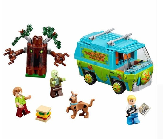 Scooby Doo Series Mystery Machine Children's Assembling Educational Toys