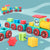 Children's Educational Train Blocks Classic Wood Train-wooden Toys Shape Sorters And Stackable Wooden Blocks