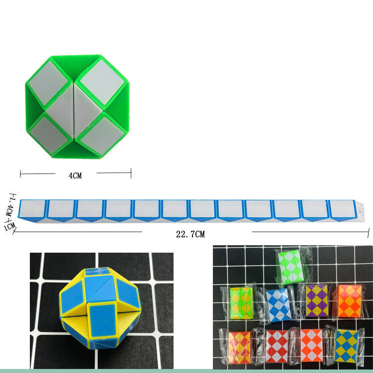 Mini Pocket Educational Toys Variety Magic Ruler Decompression Toys