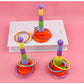 Jenga Ring Toys Small Parent-child Throwing Ring Stall Children's Decompression Toys