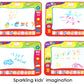 80 x 60cm Baby Kids Add Water with Magic Pen Doodle Painting Picture Water Drawing Play Mat in Drawing Toys Board Gift Christmas