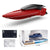 Remote Control Boat With Light Sailing Model Water Toys For Children