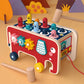 Wooden Montessori Pounding Bench Toy