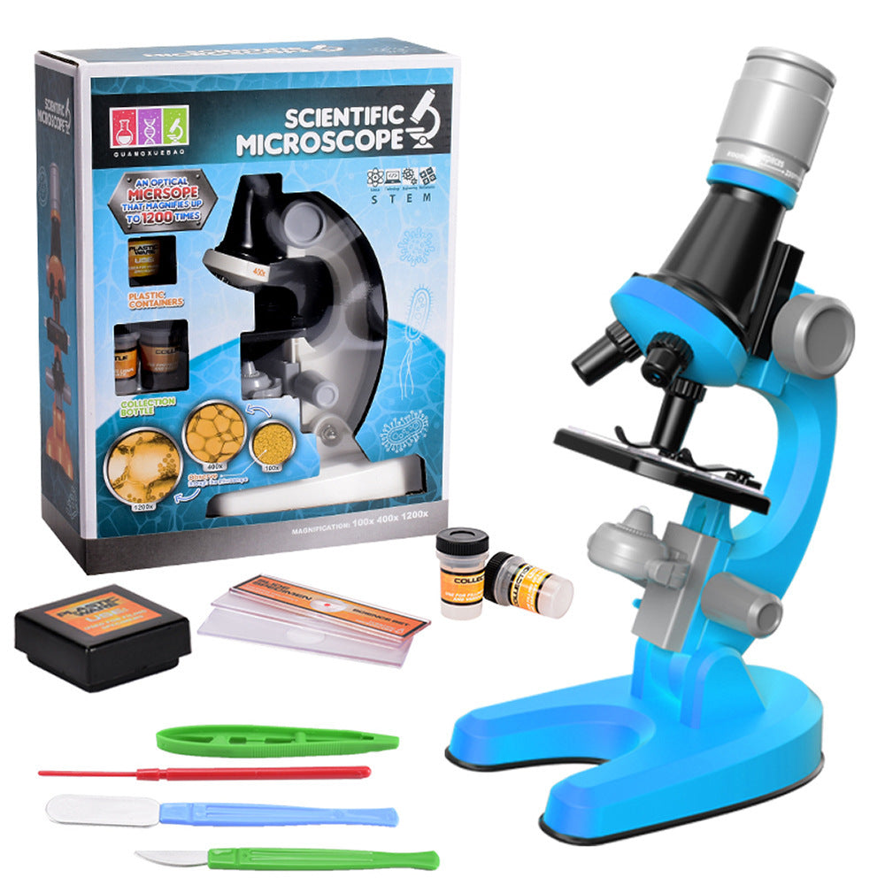 Children's Microscope Scientific Biological Specimen Educational Toys