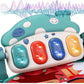 Infant Pedal Piano Fitness Rack Game Blanket Educational Toys