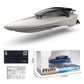 Remote Control Boat With Light Sailing Model Water Toys For Children
