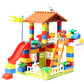 Children's puzzle building blocks, boys and girls, city baby, children's toys, early childhood toys