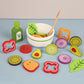 Children's wooden simulation kitchen educational toys