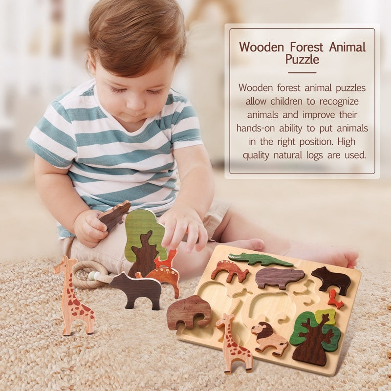 Children's Animal Puzzle Toys