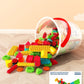 Enlightenment Thorn Bristle Building Blocks Puzzle Assembling Toys For Boys Baby Girls