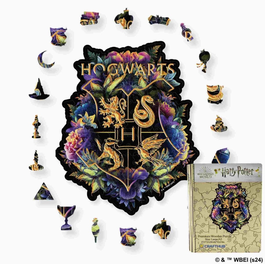 Crafthub Harry Potter Wooden Jigsaw Puzzles