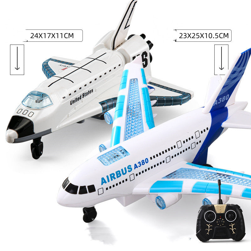 Remote Control Airplane Toy Model Electric Airliner Baby Anti-collision And Fall-proof Children's Airplane Toys