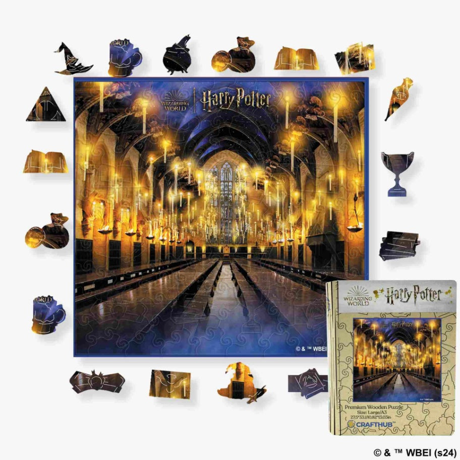 Crafthub Harry Potter Wooden Jigsaw Puzzles