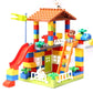 Children's puzzle building blocks, boys and girls, city baby, children's toys, early childhood toys