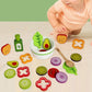 Children's wooden simulation kitchen educational toys