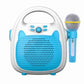 Bluetooth Kids Karaoke Machine Speaker Microphones Rechargeable Portable Toys