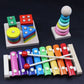 Xylophone Children Eight Tone Small Hand Knocking On The Piano