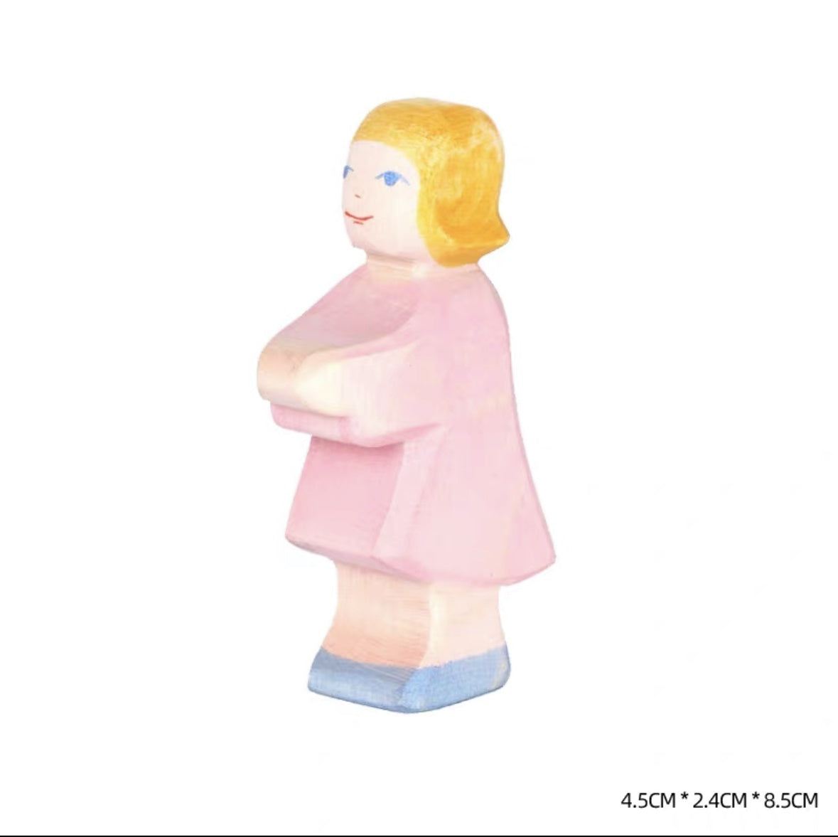 Solid Wood Handmade Wooden Simulation Doll Building Blocks