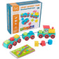 Children's Educational Train Blocks Classic Wood Train-wooden Toys Shape Sorters And Stackable Wooden Blocks