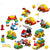 Building Block Toys, Puzzle, Splicing And Changing Car Models